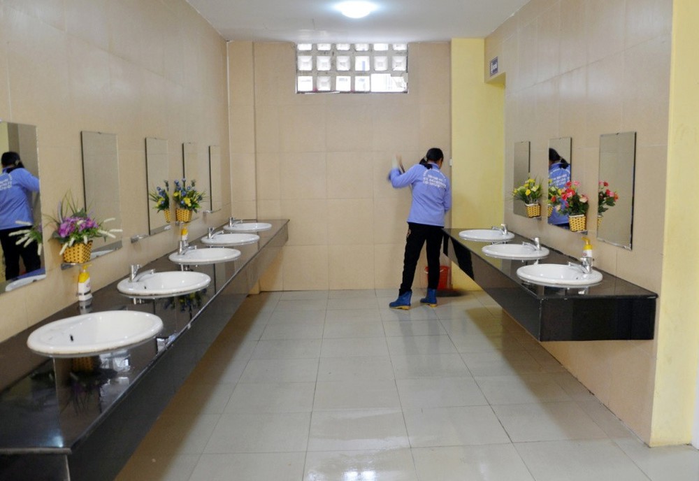 Dịch vụ vệ sinh công nghiệp quận Ba Đình